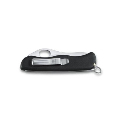 Victorinox - Багатофункціональний кишеньковий ніж SENTINEL CLIP 11,1 см/4 функція чорний