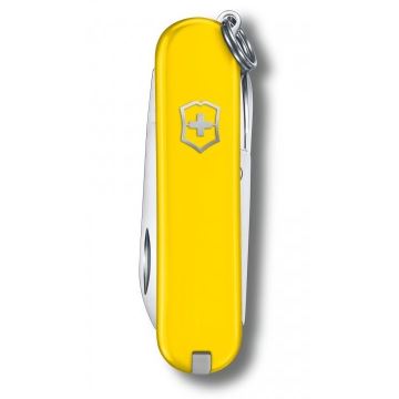 Victorinox - Багатофункціональний складний кишеньковий ніж 5,8 см/7 функцій жовтий