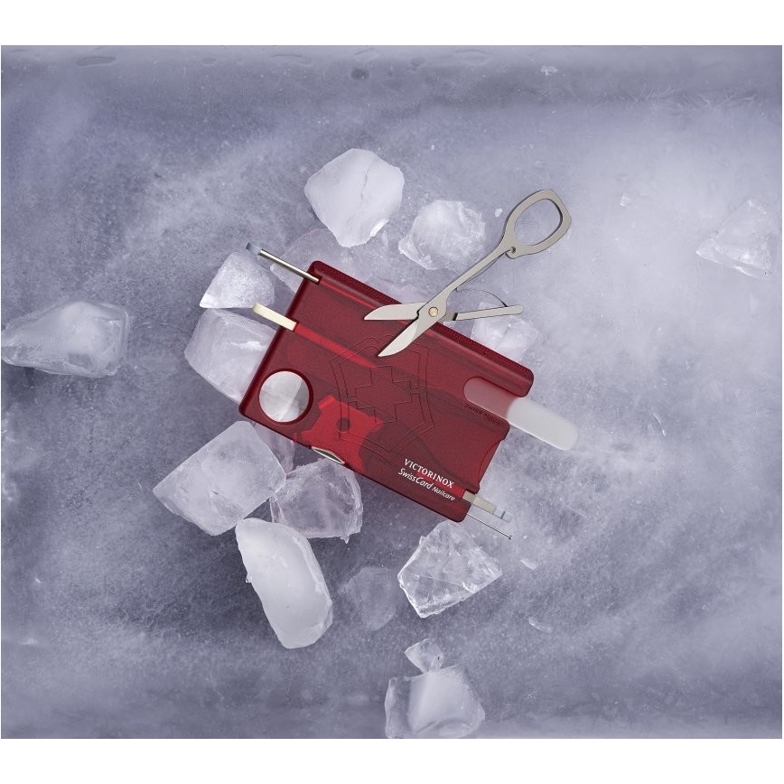 Victorinox - Многофункциональный набор 10 функций красный