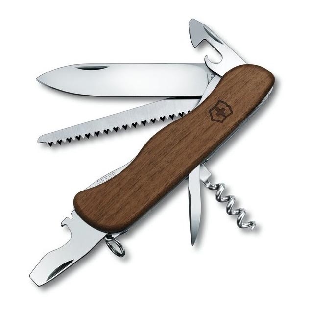 Victorinox - Многофункциональный карманный нож 11,1 см/10 функций дерево