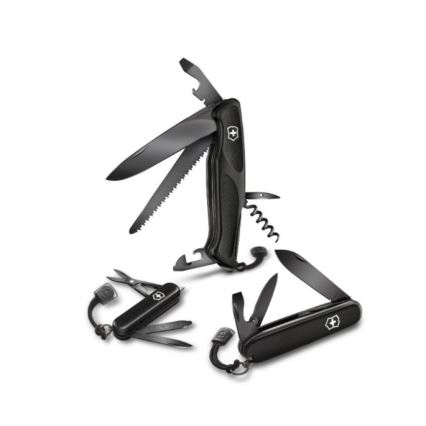 Victorinox - Многофункциональный карманный нож 13 см/12 функций черный