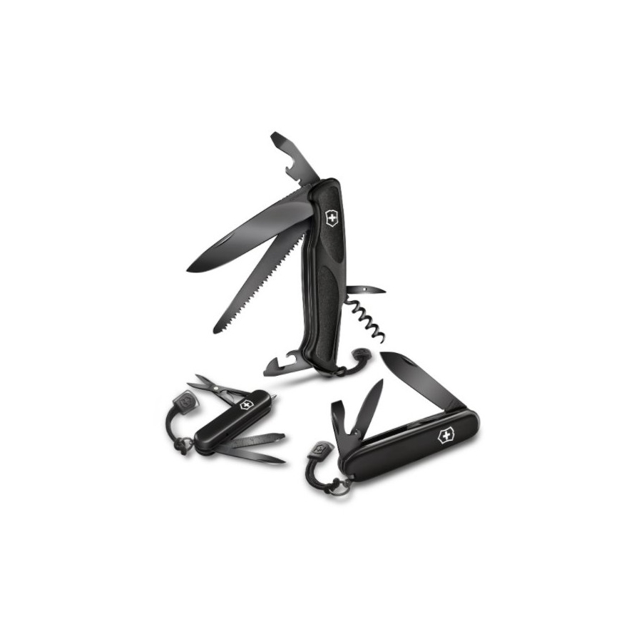 Victorinox - Многофункциональный карманный нож 13 см/12 функций черный