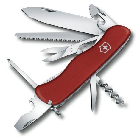 Victorinox - Многофункциональный карманный нож 11,1 см/14 функций красный