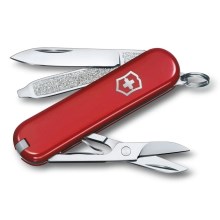 Victorinox - Многофункциональный карманный нож 5,8 см/7 функций красный