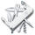 Victorinox - Многофункциональный карманный нож 9,1 см/14 функций белый