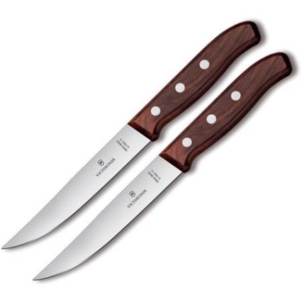 Victorinox - Набір стейк-ніжів WOOD 14 см 2 шт клен