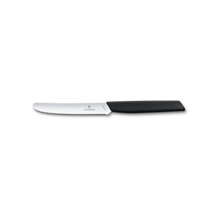 Victorinox - Набір столових приборів SWISS MODERN, 12 шт., чорний