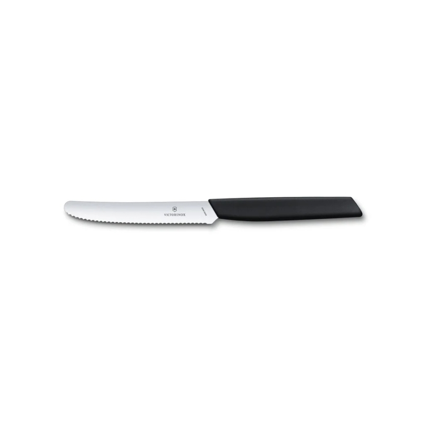 Victorinox - Набір столових приборів SWISS MODERN, 12 шт., чорний