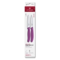 Victorinox - Набір кухонних ножів для овочів SWISS CLASSIC, 10 см, 2 шт., фіолетовий