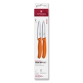 Victorinox - Набір кухонних ножів для овочів SWISS CLASSIC, 10 см, 2 шт., помаранчеві