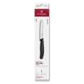 Victorinox - Набір кухонних ножів для овочів SWISS CLASSIC, 11 см, 6 шт., чорний