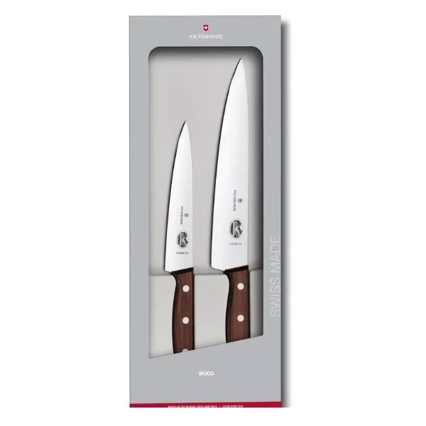 Victorinox - Набір кухонних ножів WOOD, 2 шт., клен