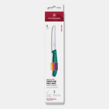 Victorinox - Набор кухонных ножей для овощей SWISS CLASSIC 11 см 6 шт. разноцветный