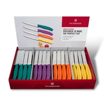 Victorinox - Набор кухонных ножей для овощей SWISS CLASSIC 80 шт разноцветный