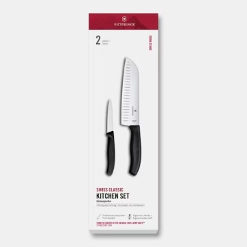 Victorinox - Набор кухонных ножей SWISS CLASSIC, 2 шт., черный