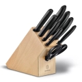 Victorinox - Набор кухонных ножей в подставке SWISS CLASSIC 10 шт бук/бежевый