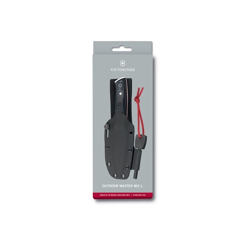 Victorinox - Спортивный нож 22 см черный/хром