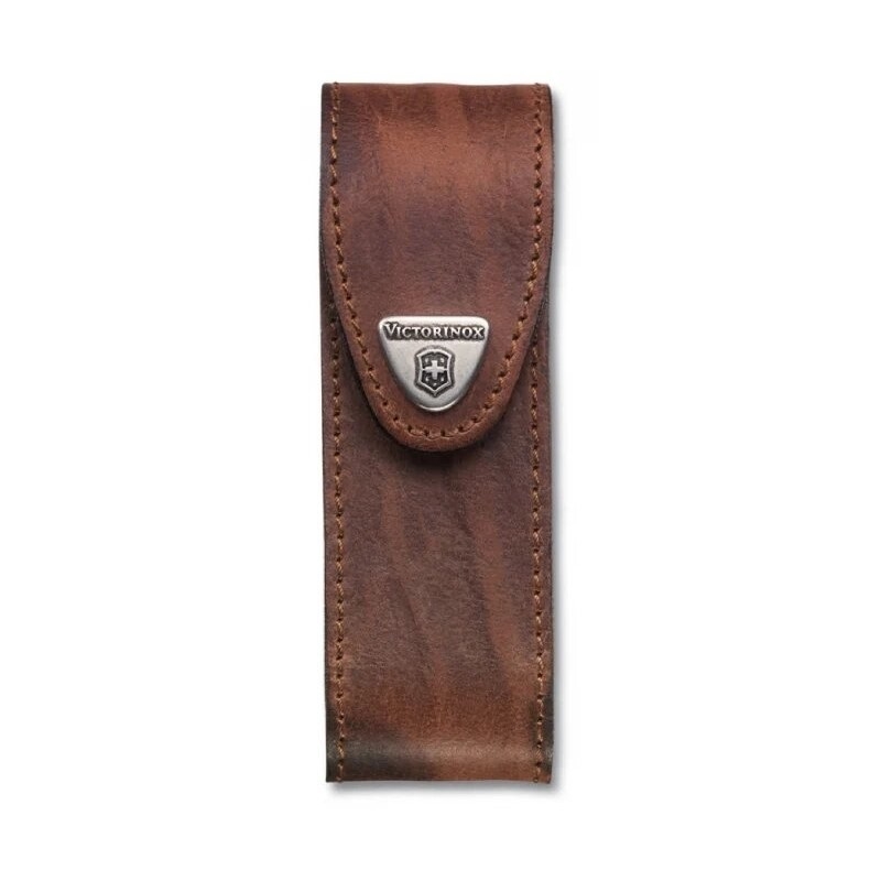 Victorinox - Шкіряний чохол для кишенькового ножа 11,1 см коричневий