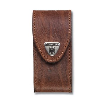 Victorinox - Шкіряний чохол для кишенькового ножа 9,1 см коричневий