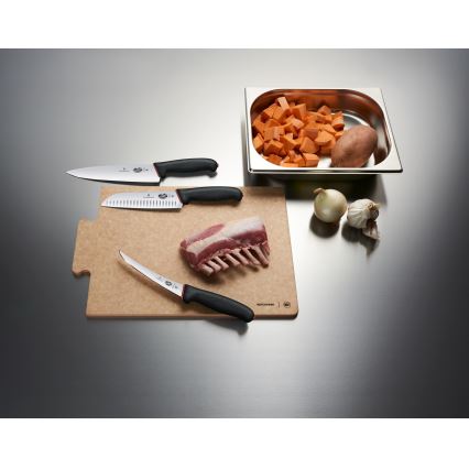 Victorinox - кухонний ніж для обвалювання DUAL GRIP 15 см чорний