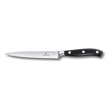 Victorinox - кухонний ніж для шпигування GRAND MAITRE 15 cm чорний