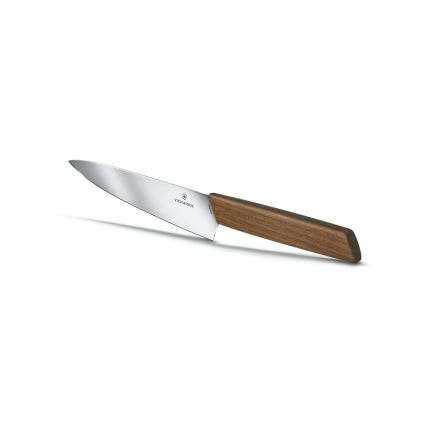 Victorinox - Кухонний ніж SWISS MODERN 22 см, горіх