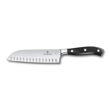 Victorinox - Кухонный нож Santoku GRAND MAITRE 17 см, черный