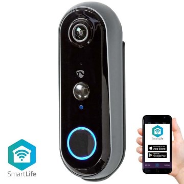 Відеодомофон з датчиком руху Full HD 1080p 5200 mAh Wi-Fi IP54