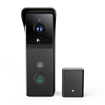 Відеодзвінок з датчиком руху SmartLife 4400 mAh Full HD 1296p IP44 Wi-Fi Tuya