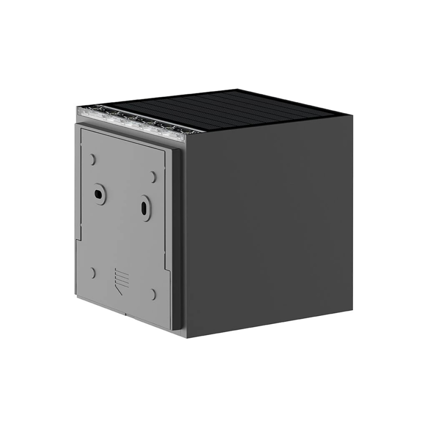 Viking - Светодиодный солнечный настенный светильник с регулировкой яркости LED/1W/3,7V IP54 4000K 2000 mAh