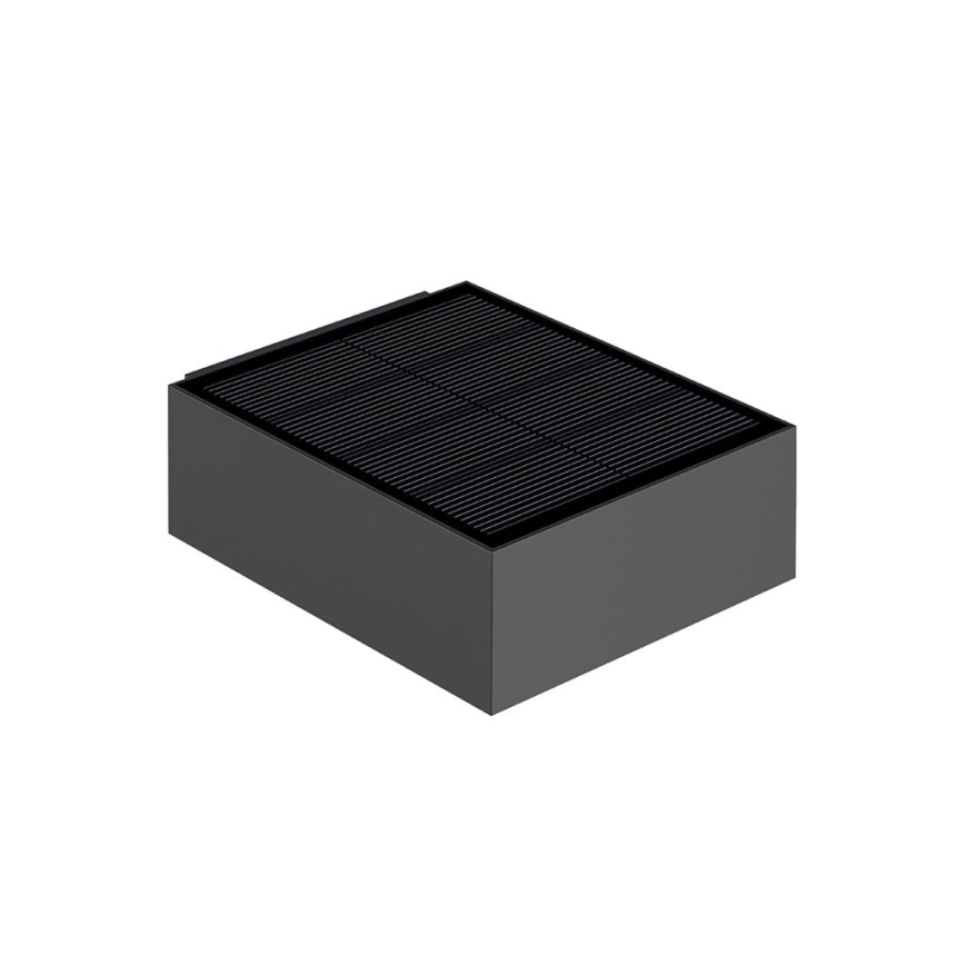 Viking - сонячний LED настінний світильник із регулюванням яскравості та датчиком LED/2W/3,7V IP65 4000K 2000 mAh