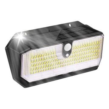 Viking - LED сонячний настінний світильник з датчиком LED/2W/3,7V IP65 6000K 2200 mAh