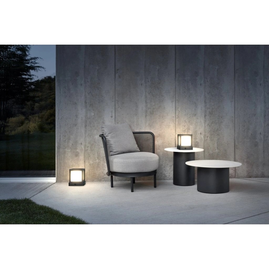 Viking - солнечная LED-лампа с датчиком LED/1,4W/3,7V IP54 4000K 2000 mAh