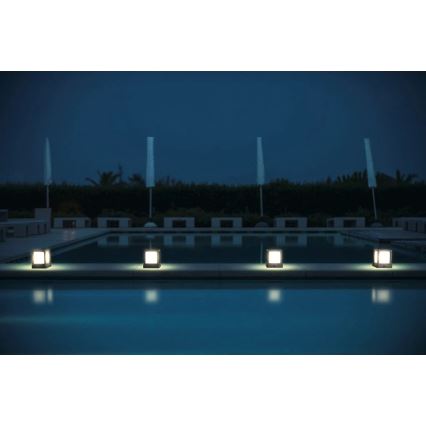 Viking - солнечная LED-лампа с датчиком LED/1,4W/3,7V IP54 4000K 2000 mAh