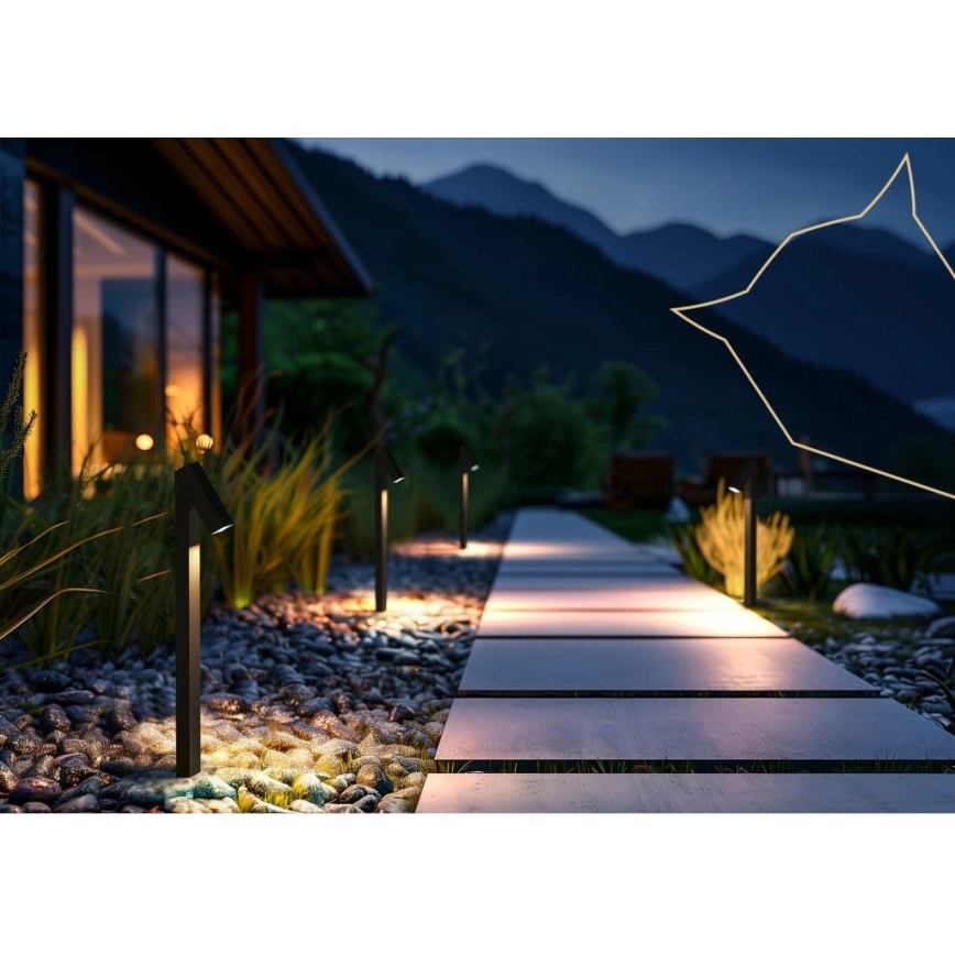 Viking - солнечный LED‑светильник, 1,4 Вт / 3,7 В, IP65, 3000 К