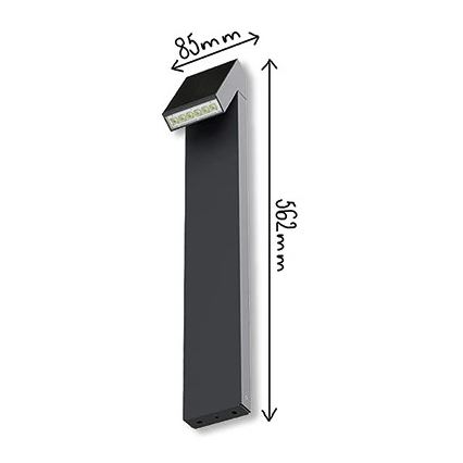 Viking - сонячна LED-лампа LED/1,4W/3,7V IP65 3000K