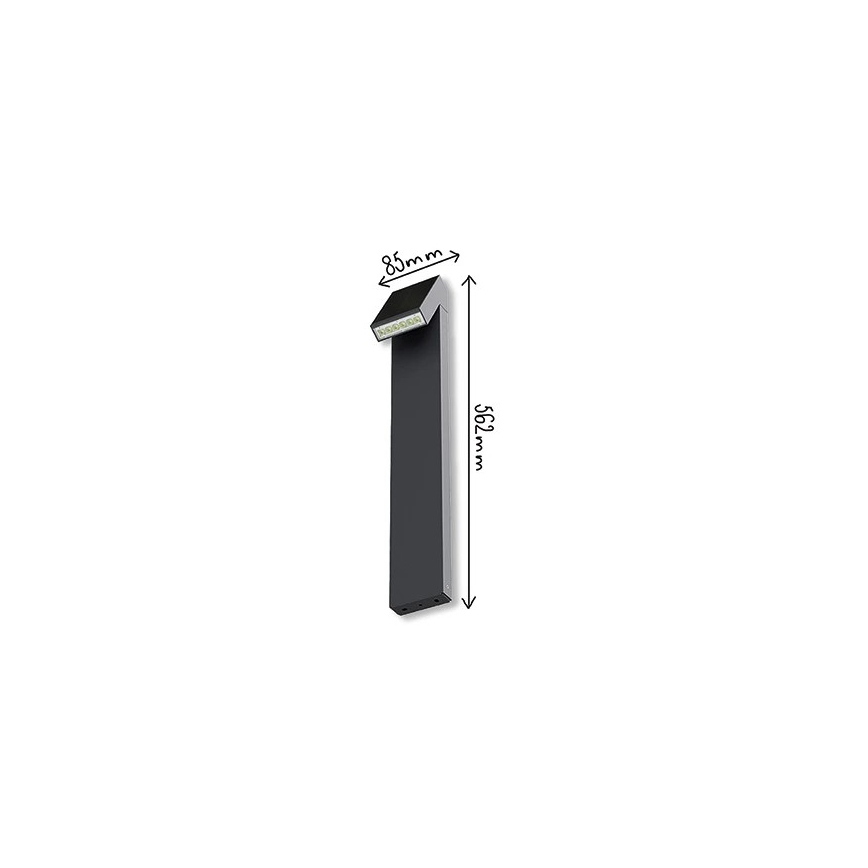 Viking - сонячна LED-лампа LED/1,4W/3,7V IP65 3000K