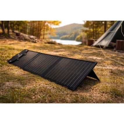 Viking - Сонячна панель USB Power Delivery 60W/20V IPX4 чорна
