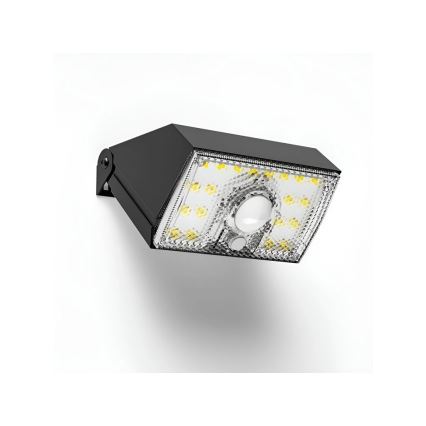 Viking - солнечный LED настенный светильник с датчиком LED/3,7V IP54 3000/4000K 2000 mAh