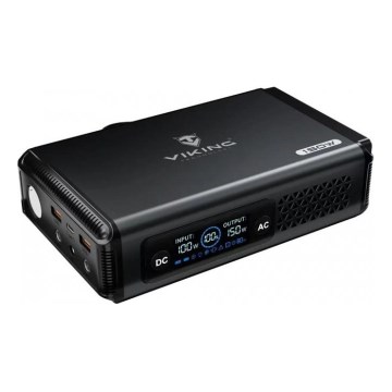 Viking - зарядная станция с LED-дисплеем и поддержкой Power Delivery, 148 Вт·ч