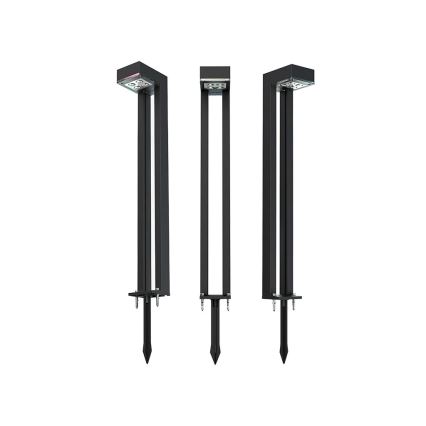 Viking - КОМПЛЕКТ 2x LED солнечных светильников LED/1W/3,7V IP44 3000K 2000 mAh