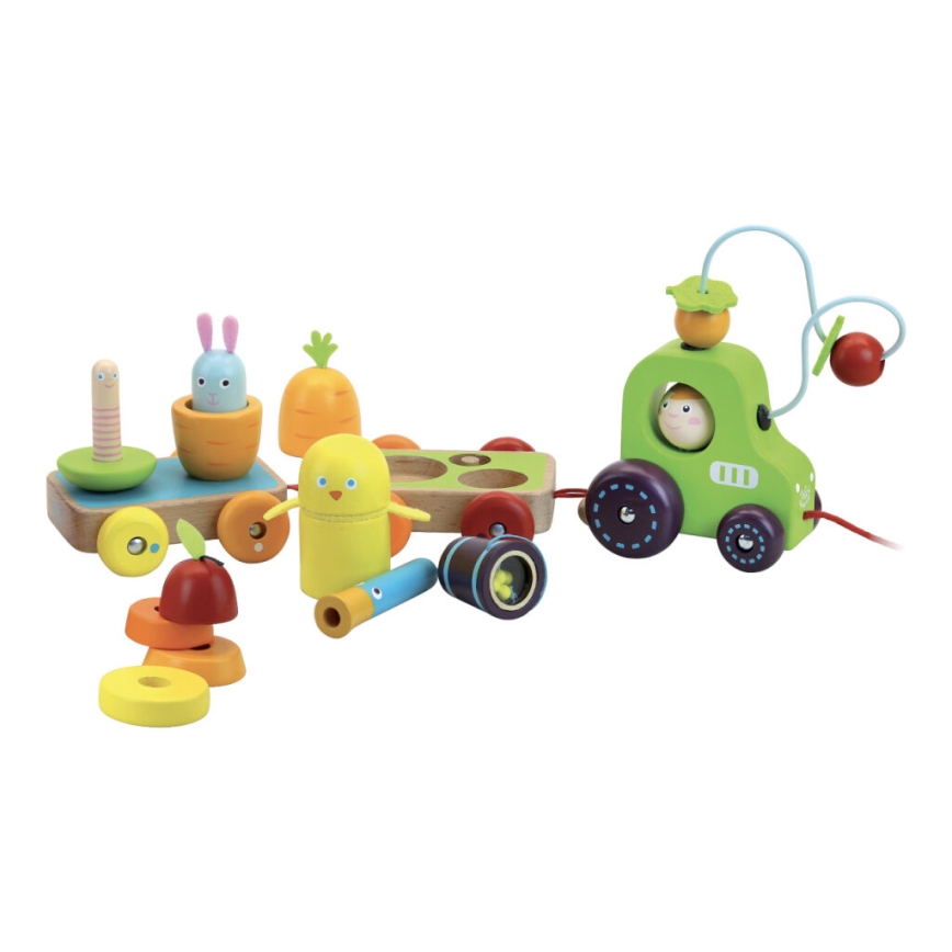 Vilac - Багатофункціональний тракторець-тягач