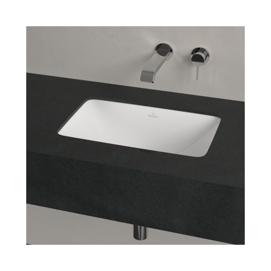 Віллерой & Бох 4A560101 - Вбудована раковина ЛУП&ФРЕНДС 45x28 см кераміка/біла