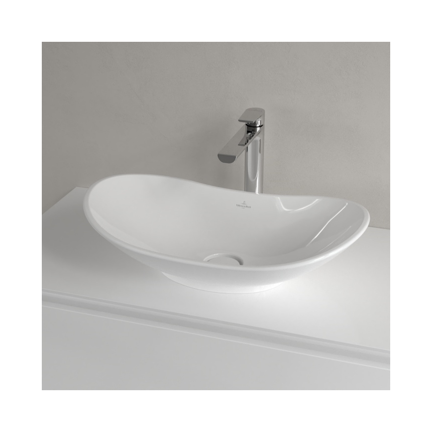 Villeroy & Boch 411060R1 - Накладная раковина MY NATURE 61×36 см керамика/белая