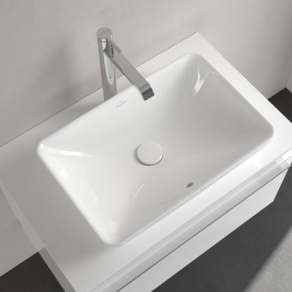 Villeroy & Boch 41135501 - Раковина для стільниці VENTICELLO 55,5x36 cm кераміка/біла