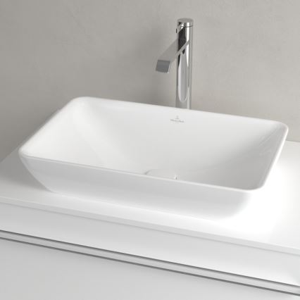 Villeroy & Boch 411355R1 - Накладна раковина VENTICELLO 55,5x36 см, кераміка/біла