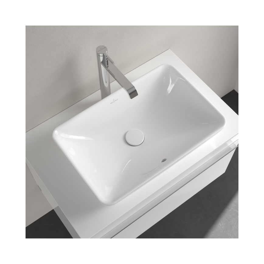 Villeroy & Boch 411355R1 - Накладна раковина VENTICELLO 55,5x36 см, кераміка/біла