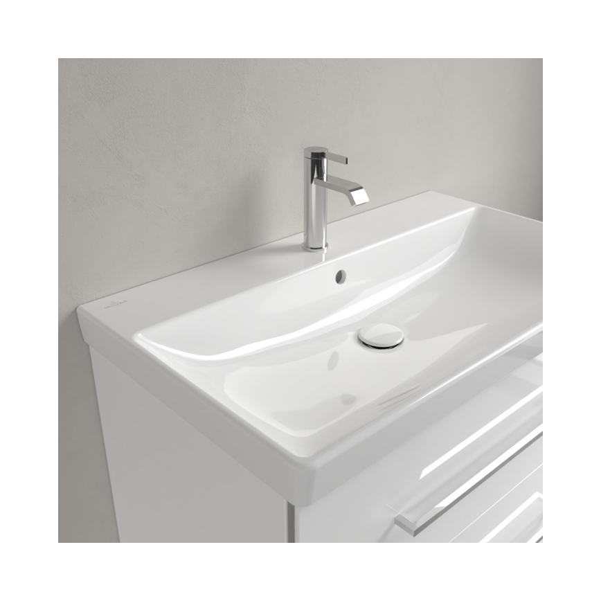 Villeroy & Boch 41568001 - Настінна раковина AVENTO 80x47 см керамічна/біла