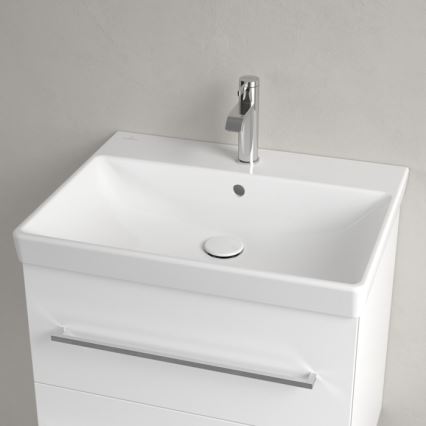 Villeroy & Boch 41586001 - Настінний умивальник AVENTO 60x47 см кераміка/білий