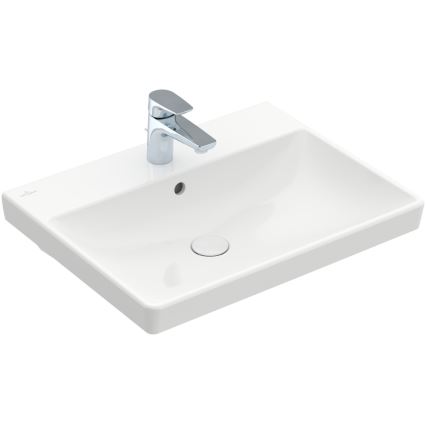 Villeroy & Boch 41586001 - Настінний умивальник AVENTO 60x47 см кераміка/білий